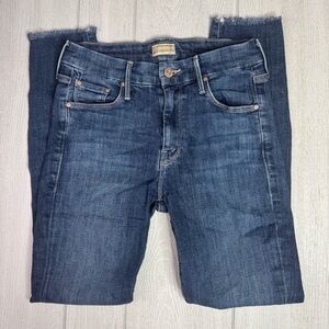 Mother Jeans, Looker Ankle Fray size 26